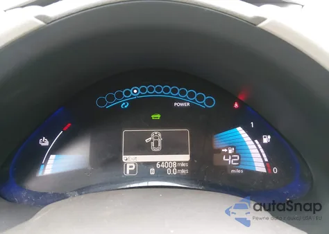 2012 Nissan Leaf Sl из США, поврежденный, VIN JN1AZ0CP9CT026153